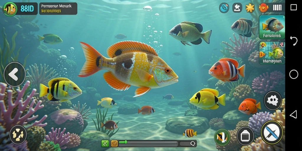 Tampilan gameplay yang mendebarkan dan menarik di 88ID.