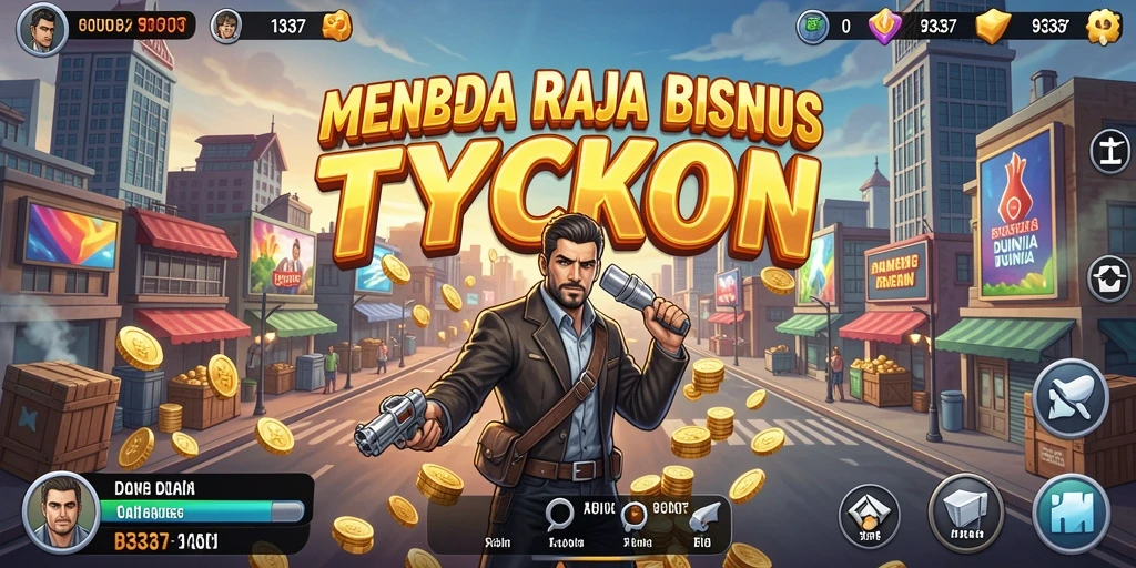 Tampilan menarik dari gameplay Tycoon 93337 yang seru.