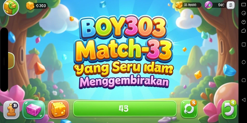 Tangkapan layar BOY303 menampilkan gameplay yang menarik dan penuh warna.