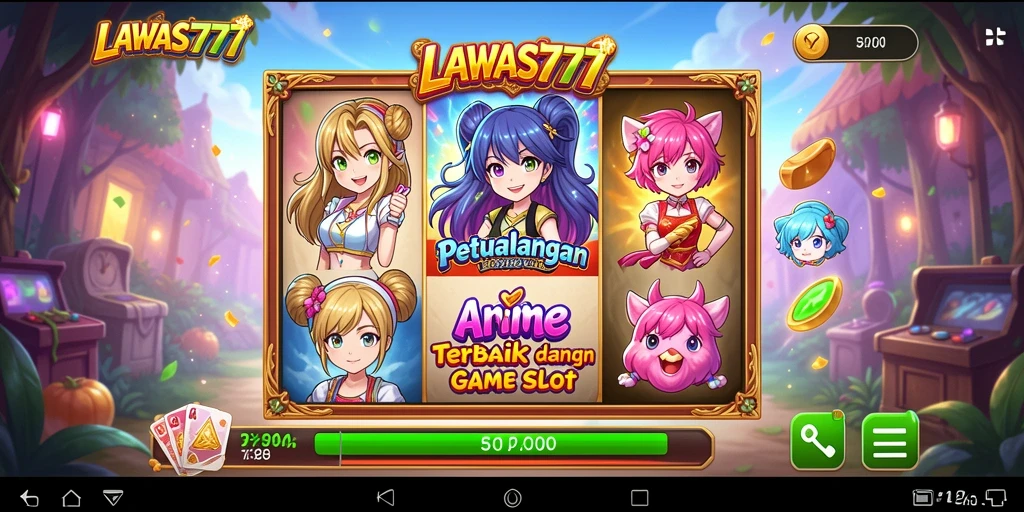 Tampilan gameplay LAWAS777 yang penuh warna dan menarik perhatian.