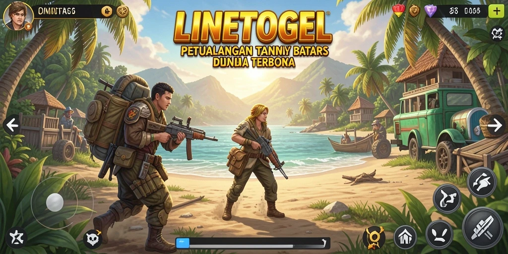 Screenshot dari gameplay Open World yang menarik di LINETOGEL.