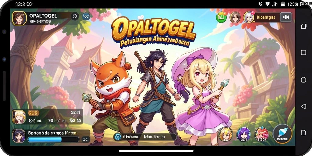 Tampilkan gameplay seru dari OPALTOGEL yang penuh warna dan aksi.