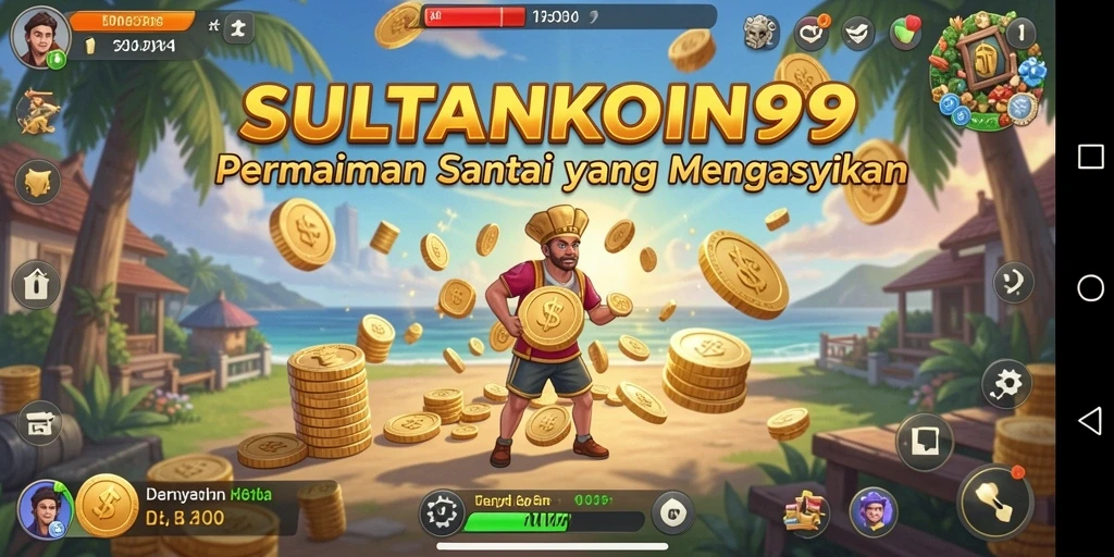 Tampilan gameplay SULTANKOIN99 yang seru dan interaktif.