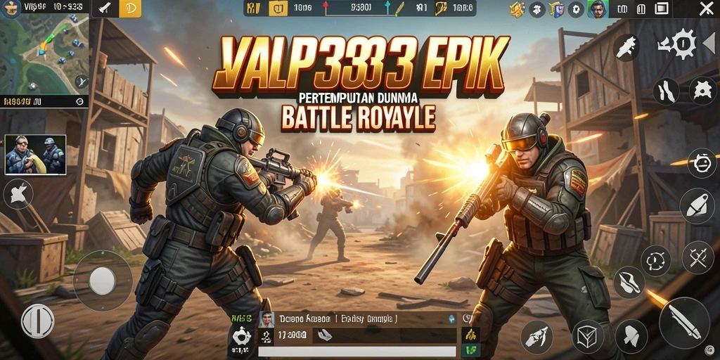 Gameplay seru dari VIP333 dengan pertempuran intens.