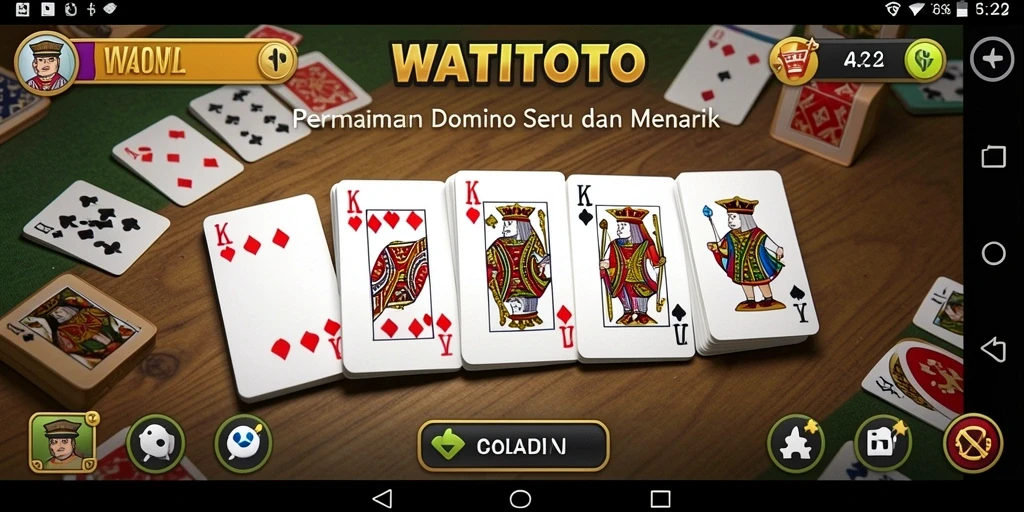 Tampilan gameplay WATITOTO yang menarik dan seru.